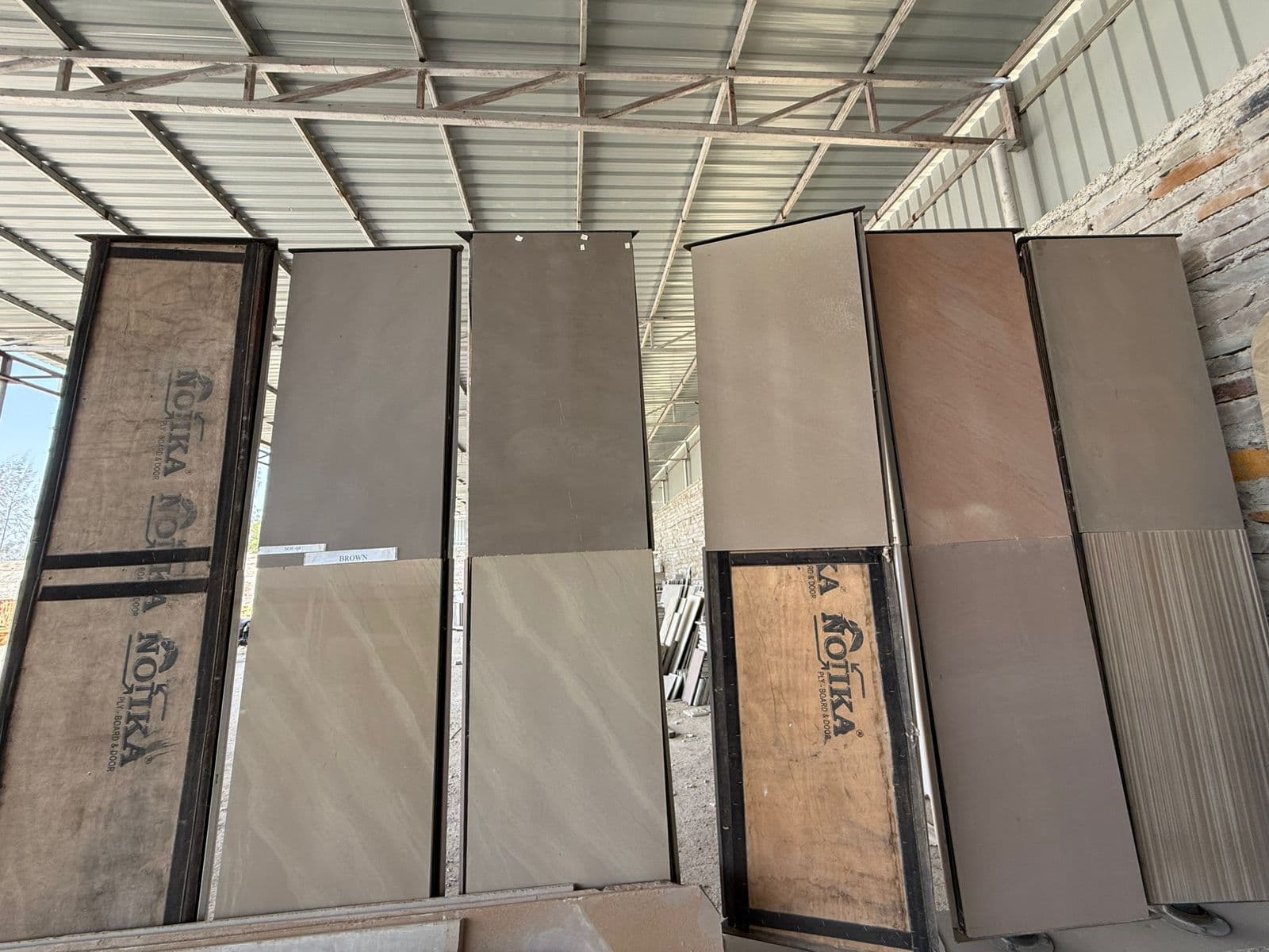 Sandstone finish